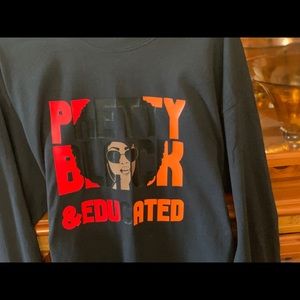 Customs crew neck sweater